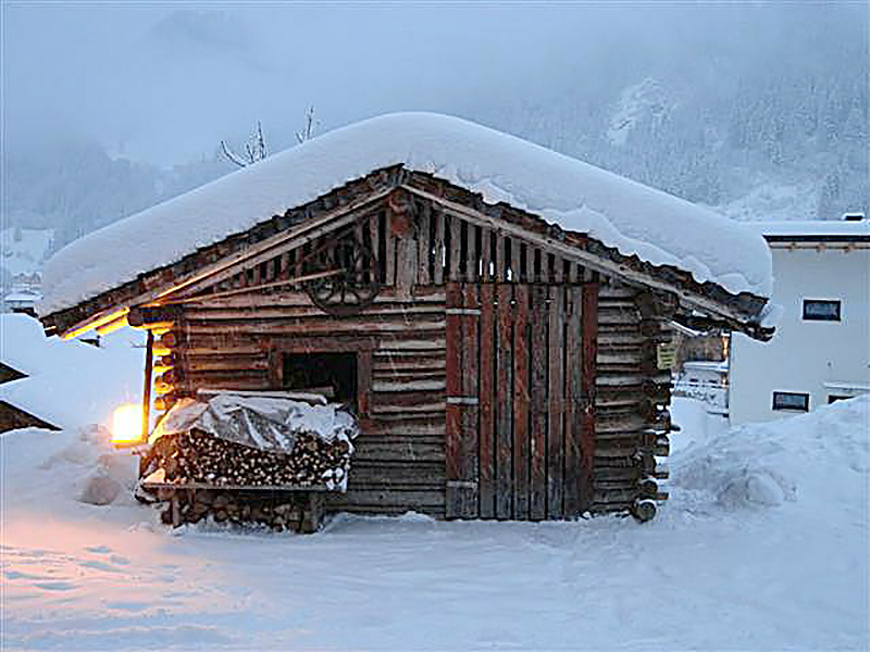 Appartements Oberkronbichlhof Holzhütte